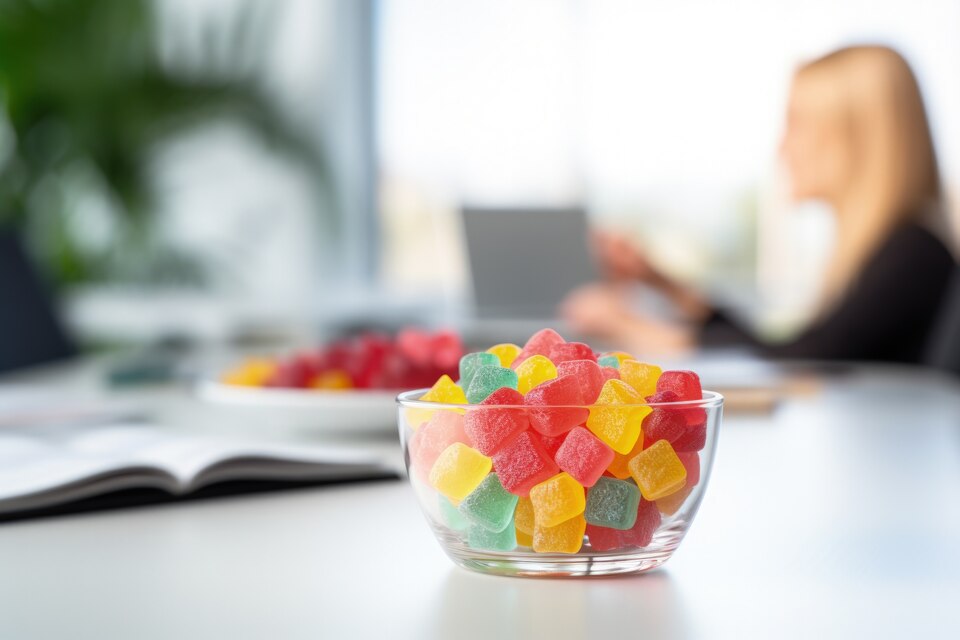 What is the wholesale price for high-THC gummies